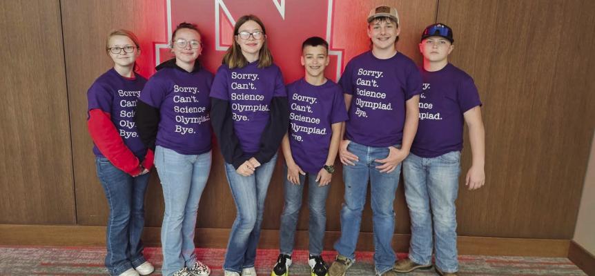 With 28 Division B teams and 290+ competitors, State Science Olympiad was held at UNL East Campus in Lincoln on Saturday. The Medicine Valley team came in as first year competitors, but left as seasoned competitors. Leaving with memories and even better...some hardware! All members of the team had a top 10 finish: