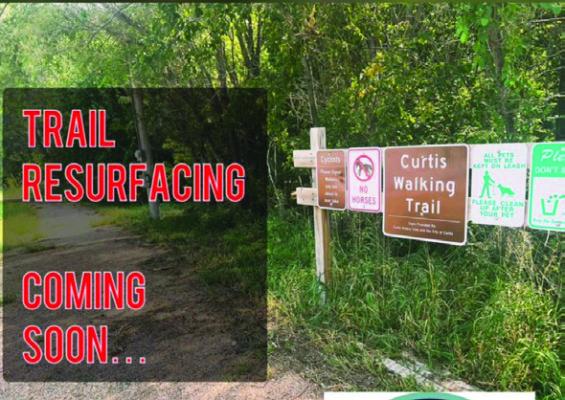 Curtis receives funding for walking trail resurfacing
