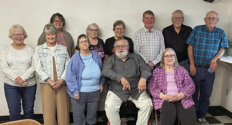 The Cambridge Class of 1971 celebrated a 55th class reunion recently. Class members in attendance included Pam (Tomlin) Miller, Laurie (Hayen) Klein, Kathy Trosper, Rod Mollring, Carol (Allen) Sundmier, Patti Lockenour, Vernita (Laverack) Saylor, Kathryn (Shoemaker) Heitmann, Mark Miller, Dick Potts and John Davenport. Martha Teter not pictured.