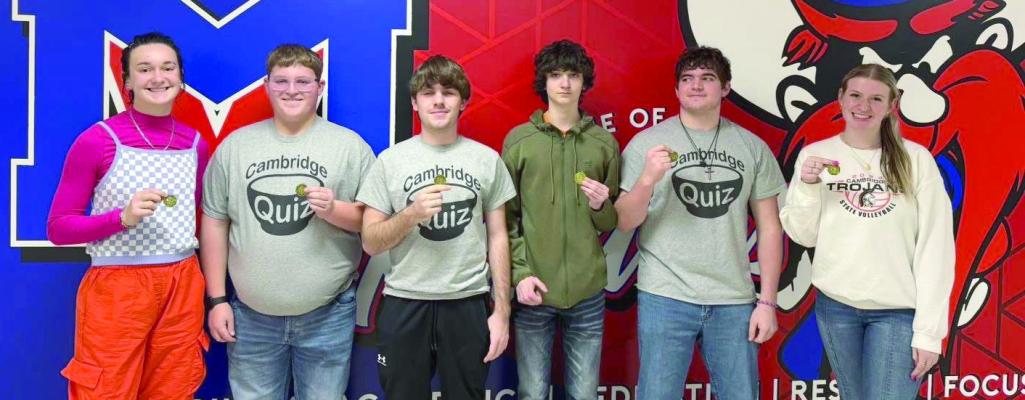 Gold medals for Cambridge Quiz Bowl team