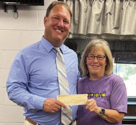 Cambridge Lions donates to backpack program
