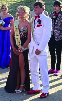 Southern Valley High School’s “Footloose” Prom 2026 took place on Saturday in Oxford. Congrats to seniors, Queen Natalee Holste and King Prestin Horwart, who were crowned after the walk up.