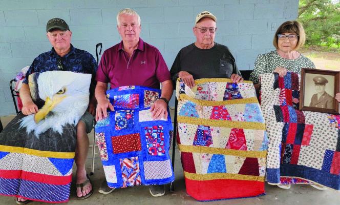 Eustis Veterans presented Quilts of Honor