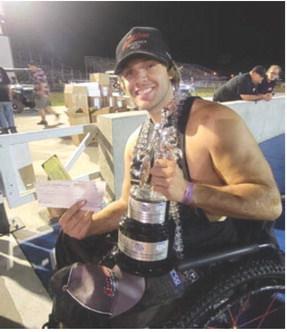 A nice check to help with expenses to the NHRA Summit race