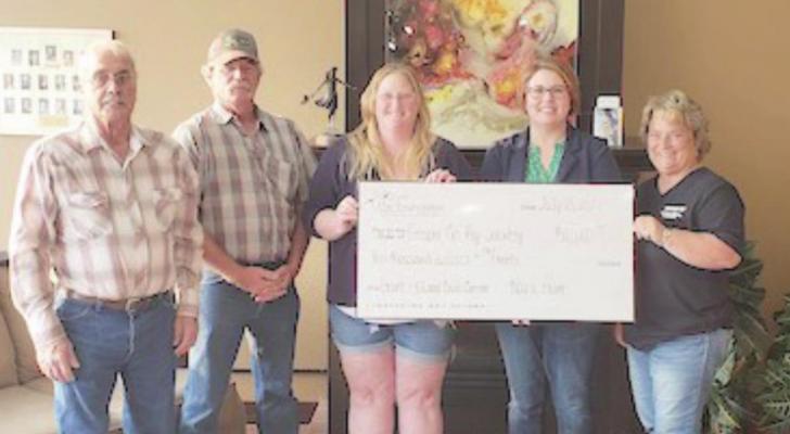 The Gosper County Agricultural Society was recently awarded a grant from the Phelps County Community Foundation, to assist with updates at the Civic Center.