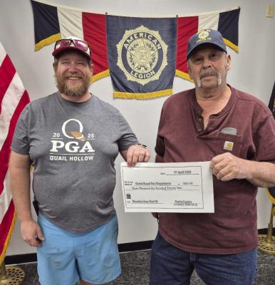 Curtis American Legion Post 95 supports firefighters