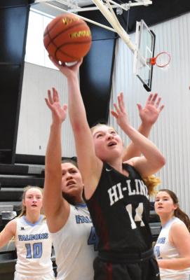 Hi-Line girls drop FKC Tournament opener