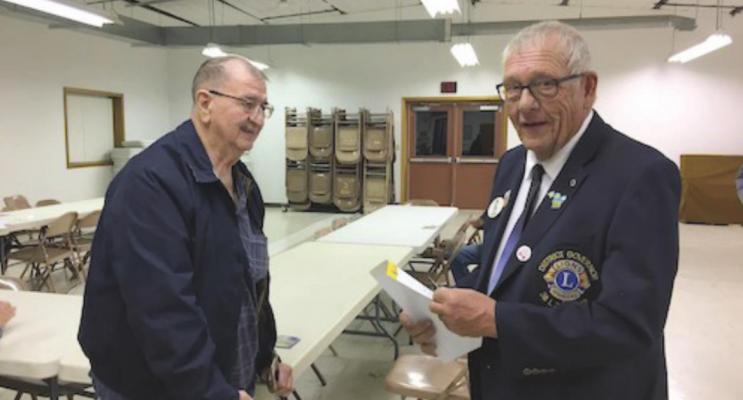 Holbrook Lions Club honors members