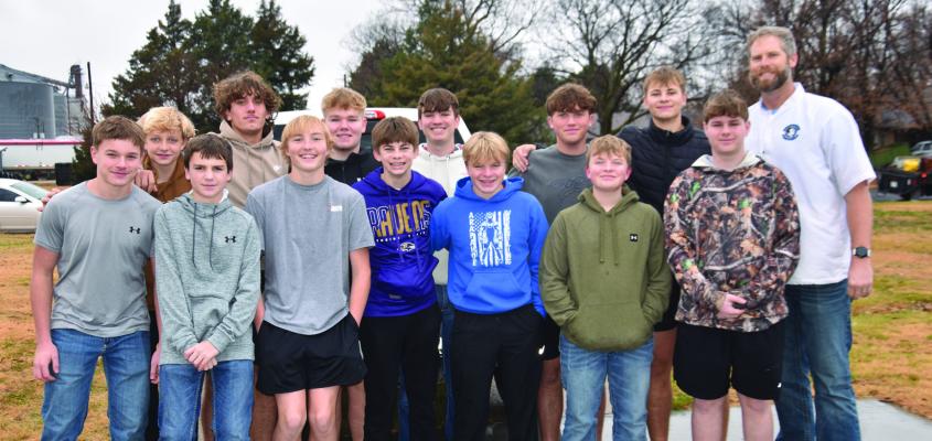 Arapahoe Boys Basketball continue tradition to stock the food pantry