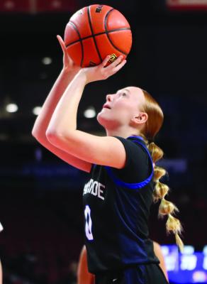 Arapahoe at the Class D1 State Basketball Tournament