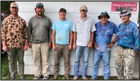 L-R Dillon and Brock Mowry (1st), Jared and Brandon Andrews (2nd), Phil and Rex Buford (3rd)