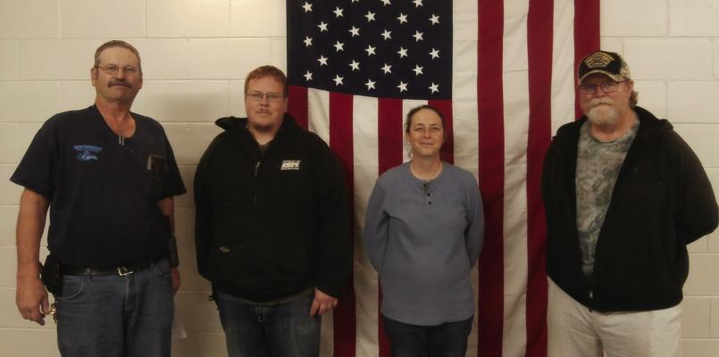 Bartley Board of Trustees: Left to Right: Gary Newcomb, Brandon Brott, Cori Hage and David Wineland (Deidre Doyle not pictured)