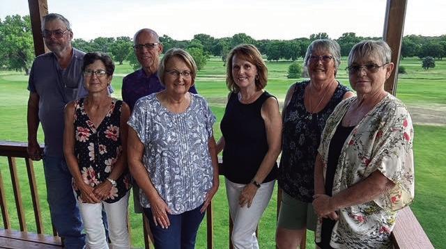 The Holbrook High School Class of 1974 recently celebrated their 50th Reunion. Left to Right: Matt Andrews, Lana Hilker (Wendland), Steve Henry, Jeanine Quigley (Ficken), Rose Johnson (Long), Diane Schultz (Andrews), Beth Phelps (Houser)