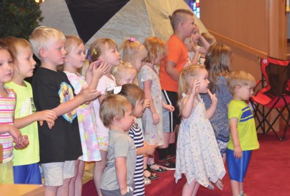 vacation bible school held at trinity