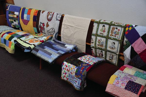 The Frontier Stitchers Quilt Guild decided to make comfort quilts as their community project for 2025. Each member was to make one or more quilts to donate to the Frontier County Sheriff’s department for them to have on hand for emergency situations. They presented the quilts to the Sheriff at the Curtis Fall Festival. If you would be interested in joining this group, call 402-366-7227 or 308-367-7102.