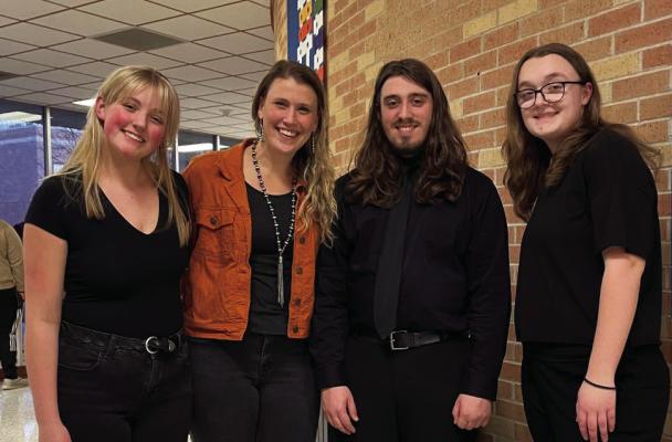 Maywood students participate in UNK Honor Band and Choir Clinic