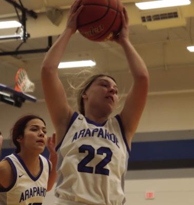 Berkley Warner skies for a rebound.