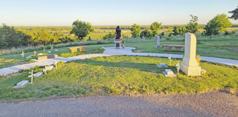 rachel project complete at Fairview cemetery