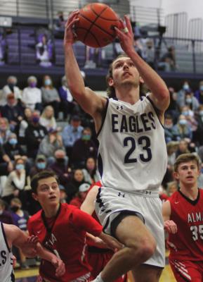 Southern Valley soars past Alma on Senior Night