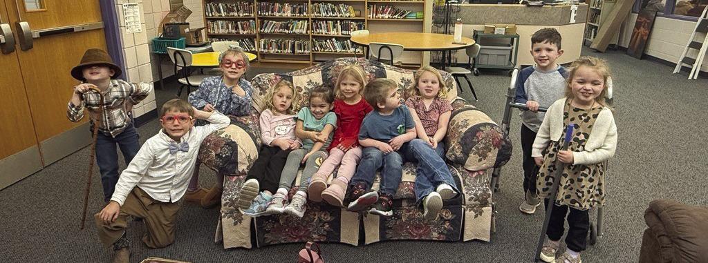 Elwood Preschool students celebrate 100 days of school