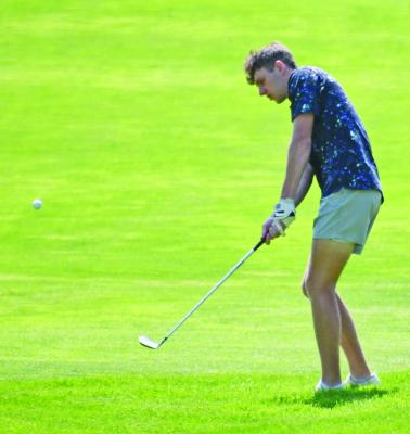 Southern Valley’s Kamden Bose finished third at Monday’s district golf tournament in Cambridge and qualified for his third-straight State Tournament.
