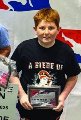Three junior Trojans medal at State