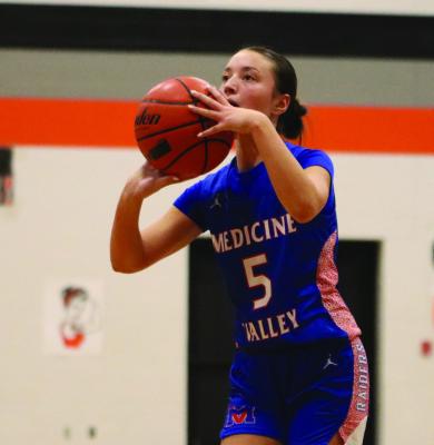 Med Valley girls drop three