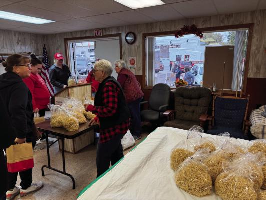 It was a busy day at the Eustis Senior Center as they sold delicious noodles at the 41st Annul Eustis Craft Show and Business Expo on Saturday, November 2.