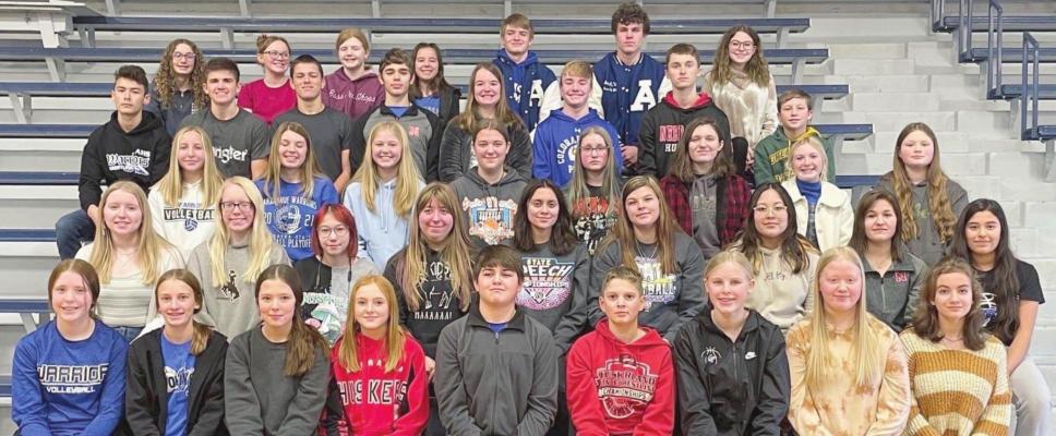 Arapahoe High School Students on the First Semester Merit Honor Roll