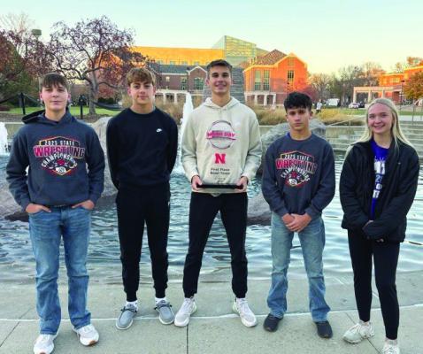 It was a great day on UNL campus for Math Day! These Southern Valley students managed to bring home some hardware, 1st Place in the class D math bowl!