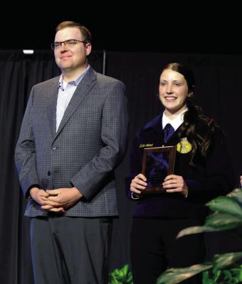 State FFA convention Proficiency Results