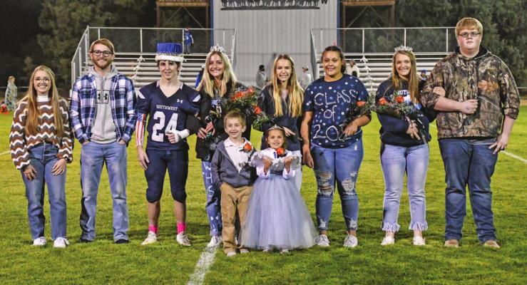 Southwest crowns homecoming court