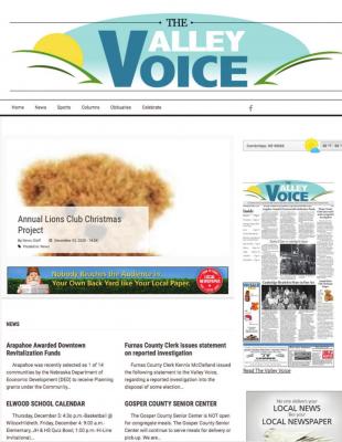 The Valley Voice goes online!