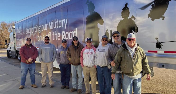 Delivering Wreaths Across America
