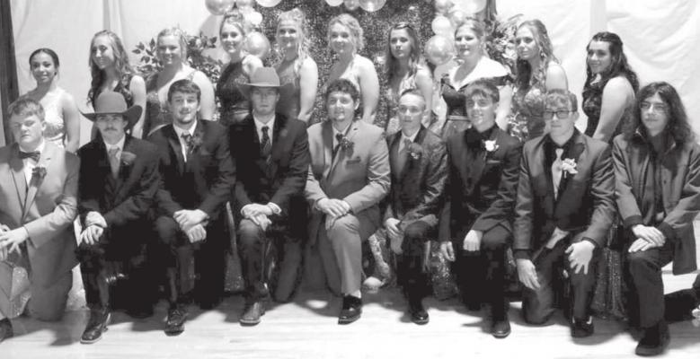 Seniors enjoying this year’s Prom at Elwood