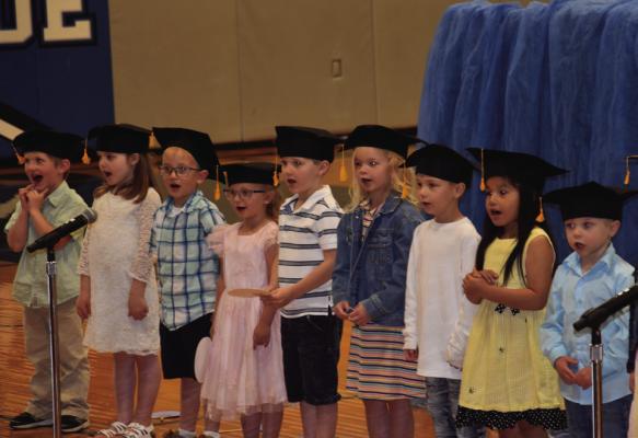 Arapahoe afternoon preschool graduation program