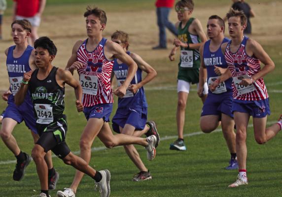 Garrett and Sankey qualify for state at district D-6 cross-country