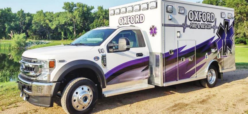 New ambulance for Oxford Fire & Rescue