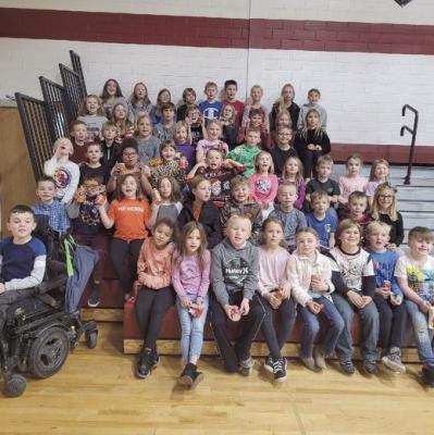 Elwood National Honor Society Walk-A-Thon raised $4,267.54