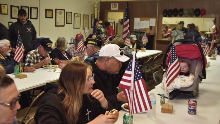 American Legion holds BBQ lunch