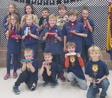 pinewood derby races held in arapahoe