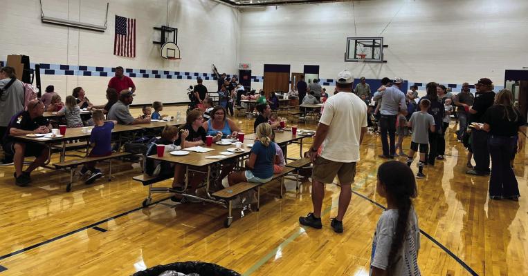 Southwest Public Schools Foundation hosted a back to school open house on Tuesday, August 15, offering pizza and root beer floats.