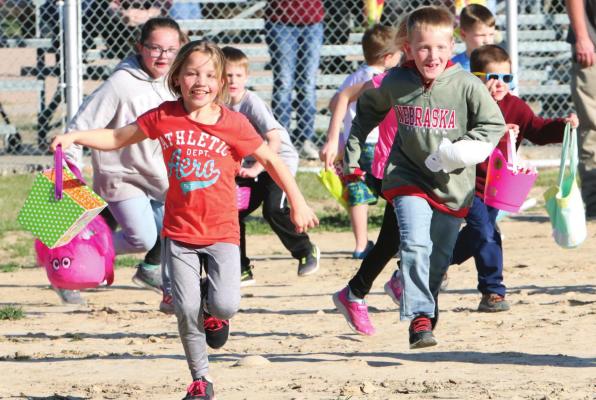 The race is on!