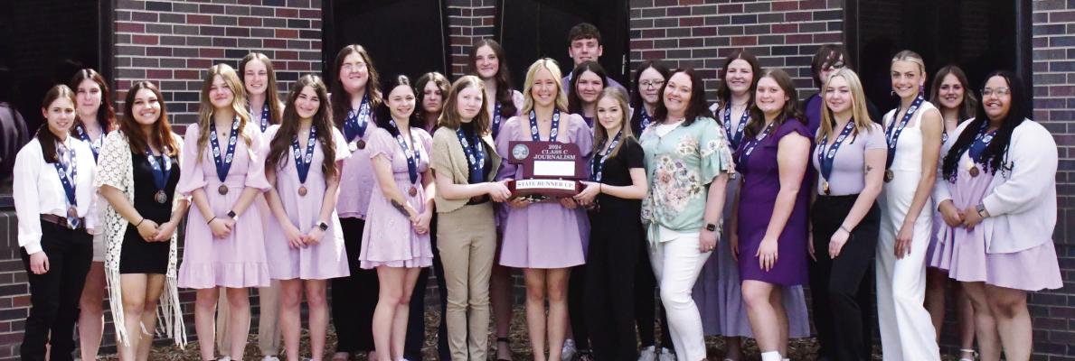 The Southern Valley journalism crew brought home a fifth State Runner-Up trophy during the State Journalism Competition in Norfolk on Monday, April 22.