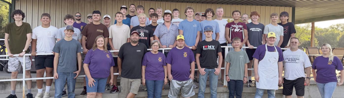 Cambridge Lions host annual feed for Trojan male athletes