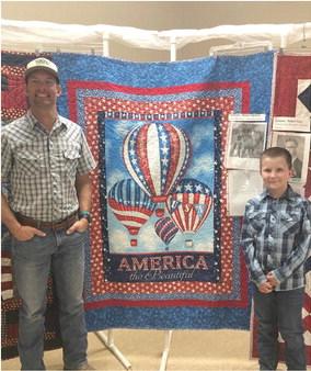 Shipman receives Quilt of Valor