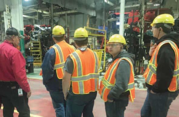 NCTA Ag Mech Club Tours CASE IH