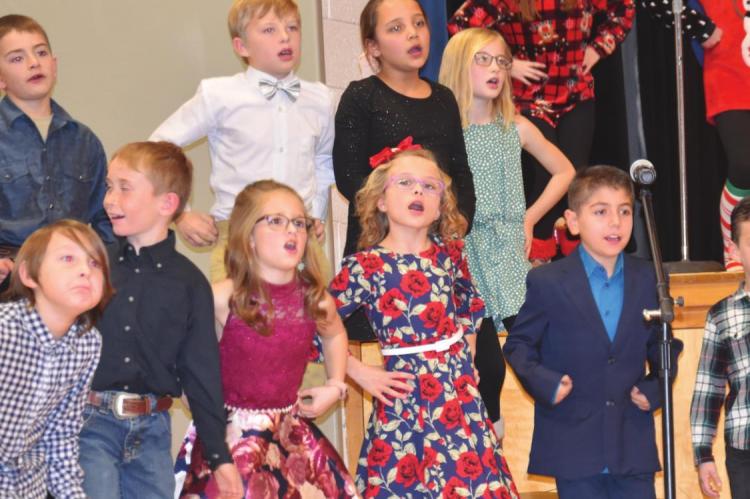 Arapahoe K-6 Christmas program