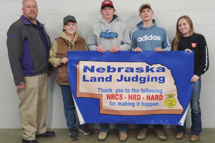 State Land Judging Competition Challenges youth near Bertrand