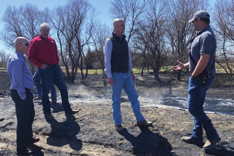 Farmers and ranchers impacted by Wildfire encouraged to Contact local USDA FSA